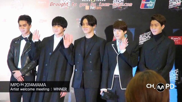 141203 Mpd 2014MAMA Arтιѕт welcoмe мeeтιɴɢ (Eng Sub)