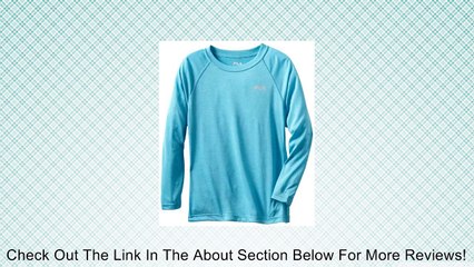 Fila Big Girls' Long Sleeve Heathered Performance Top, Fuschia, 7/8 Review