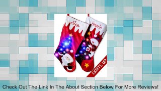 LED Christmas Stocking Snowman Review