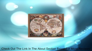 17th Century World Map Poster Print Review