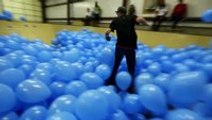 Skateboarding Through Five Thousand Balloons