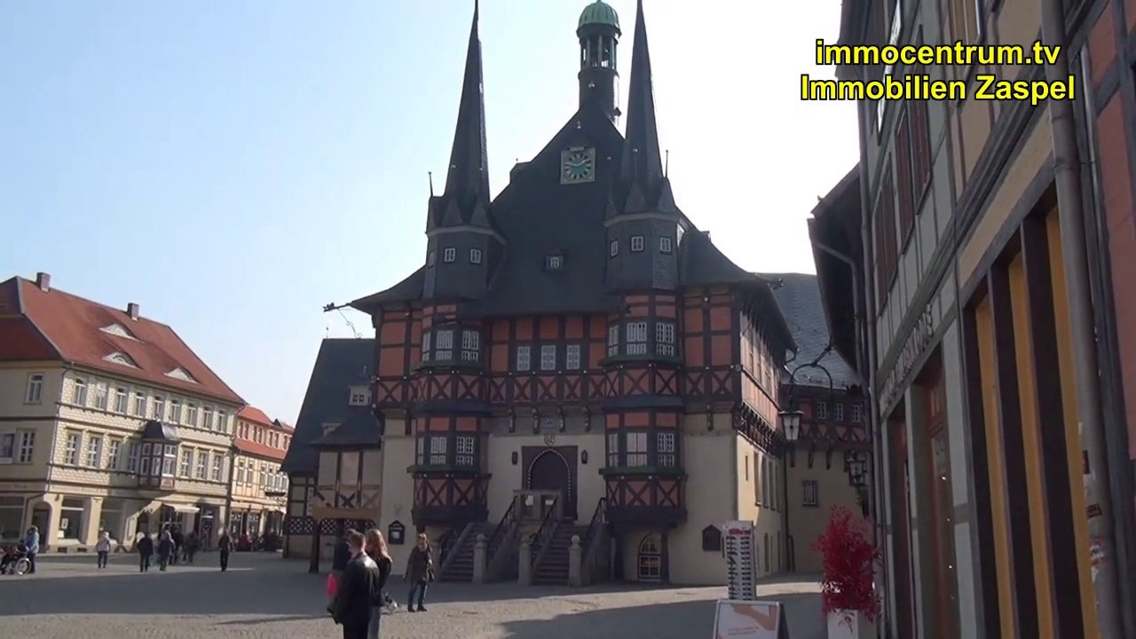 Wernigerode-die bunte Stadt am Harz in Sachsen-Anhalt.