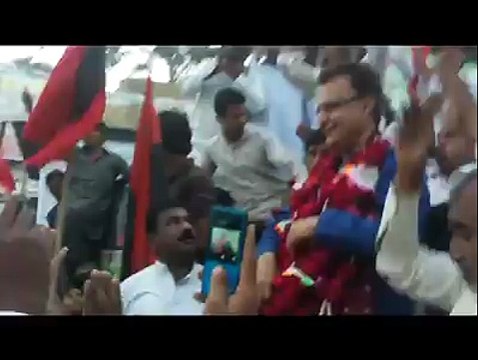 Larkana- Ayaz Latif Palijo Speech Mohabt Sindh Bedari March 28Nov 2014 Part-1