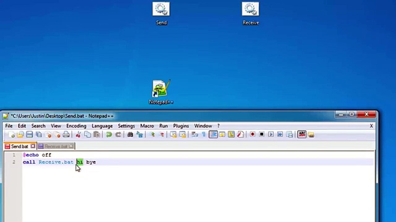 Batch Programming- Lesson 6 (Passing Variables Between Files)
