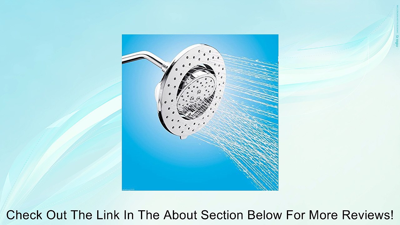 Moen 26017 2.5 GPM Rain Shower Head from the Halo Collection, Chrome Review