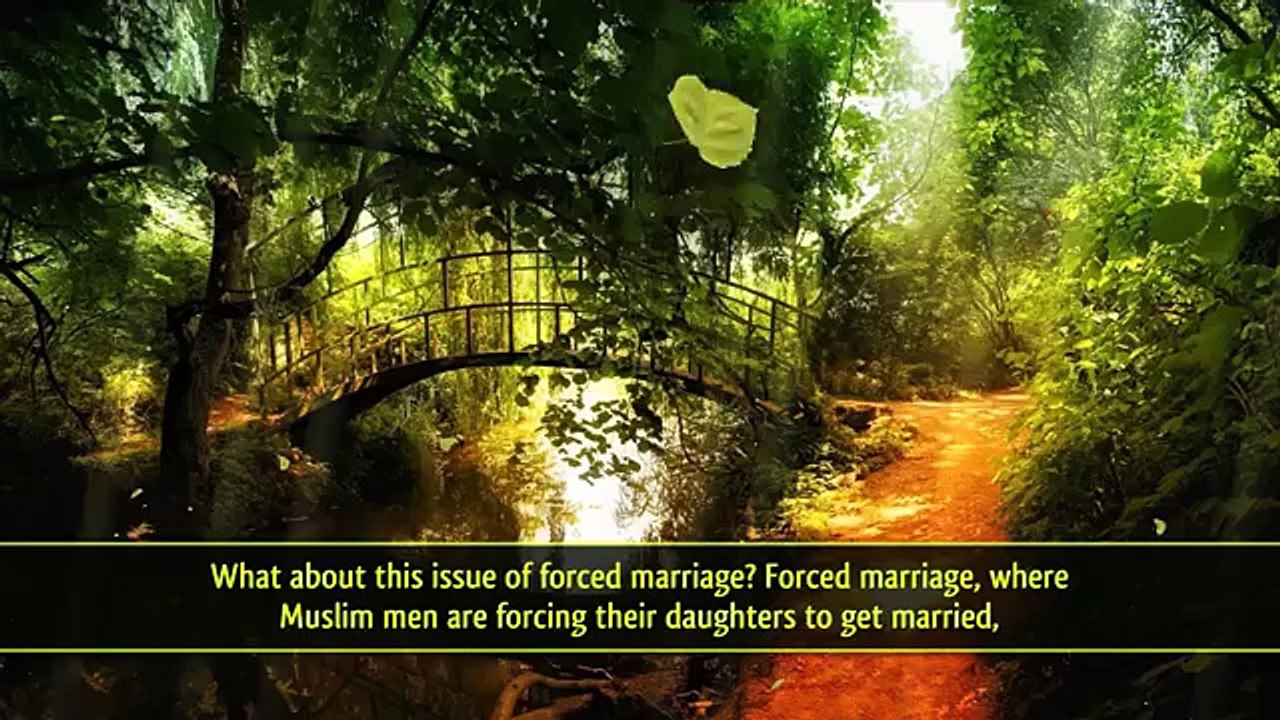 Forced Marriage - Islamic Perspective ᴴᴰ ┇ Must Watch ┇ by Sheikh Khalid Yasin