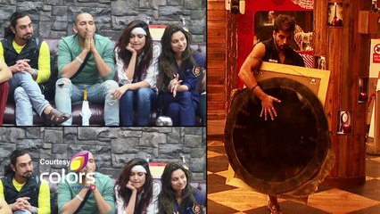 Bigg Boss Diandra SMOOCH Gautam In Front of Camera