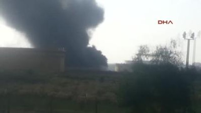 Adana Botaş Depolarında Yangın Çıktı