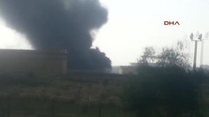 Adana Botaş Depolarında Yangın Çıktı