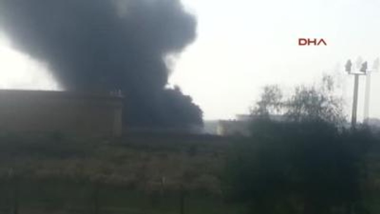 Adana Botaş Depolarında Yangın Çıktı