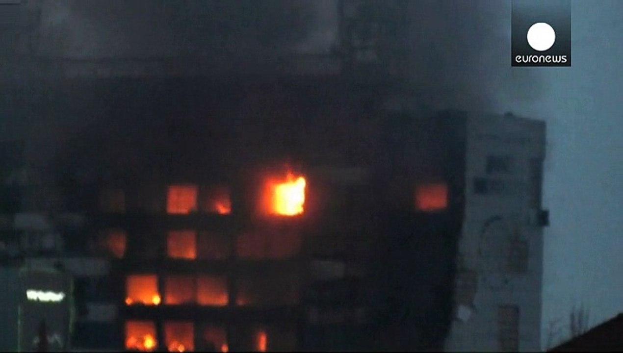 Грозный: боевики в школе и Доме печати