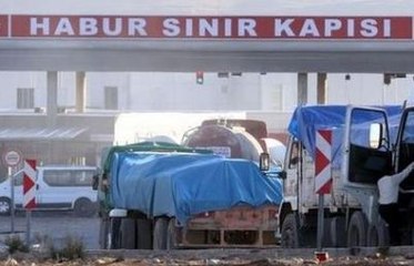Silopi Habur Sınır Kapısı'nda Kuyruk Çilesi