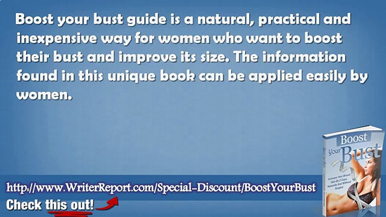 Boost Your Bust Chapter 1 - Boost Your Bust Online Book