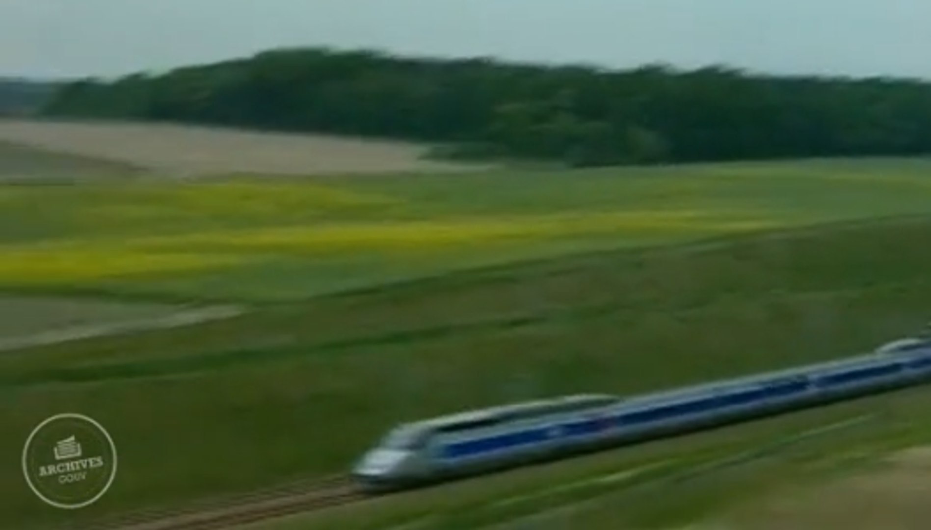 Record du monde de vitesse du TGV atlantique - Vidéo Dailymotion