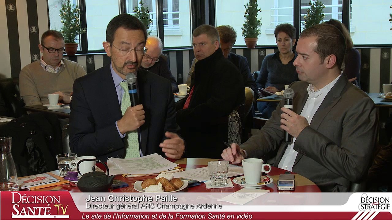 Les Editoriales - Reims le 27/11/14 - Jean-Christophe Paille, directeur général de l'ARS Champagne-Ardenne
