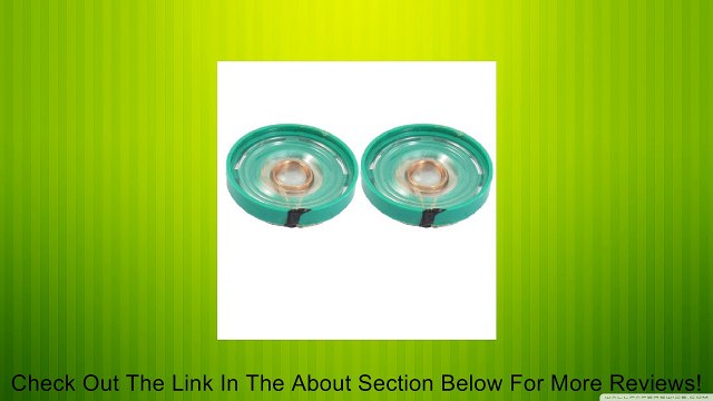 Round Slim 8 Ohm 0.25W Internal Magnet Speaker Horn 0.83 for Electronic Toys Review