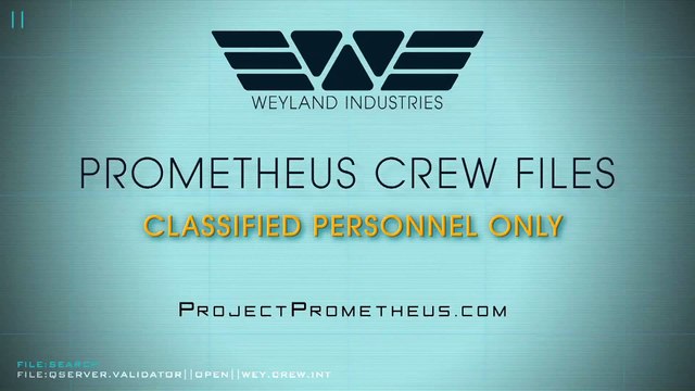 Prometheus Viral Clip # 3 (Quiet Eye)