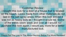 Uxcell a12102600ux0113 Stainless Steel Home Gate Lock Latch Barrel Bolt/Hasp, 16.5cm Review