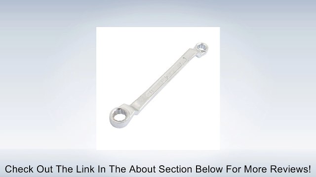 9mm x 11mm Silver Tone Dual Box Ended Ring Wrench Spanner Hand Tool Review