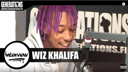 Wiz Khalifa - ITW (Live des studios de Generations)
