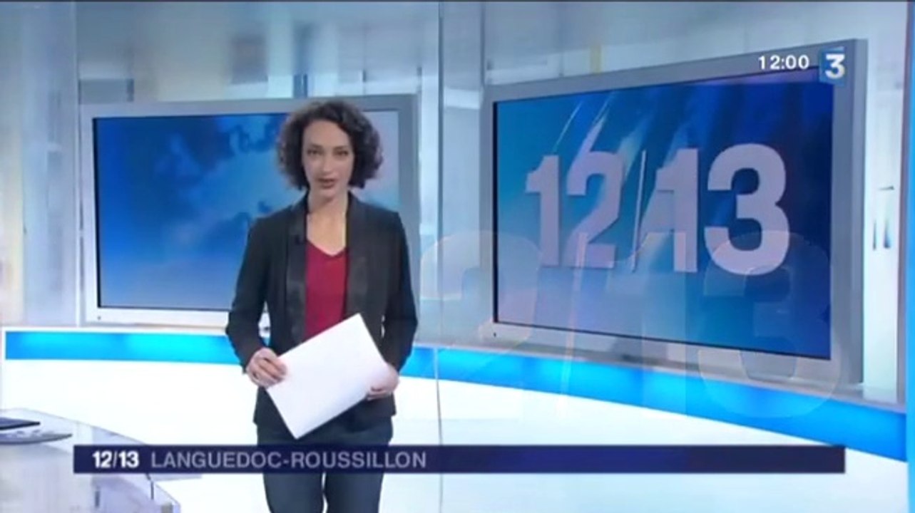 VIAS - INTEMPERIES - 2014 - Intervention de Jordan DARTIER sur FRANCE 3 LANGUEDOC ROUSSILLON