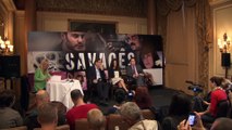 # 1 Savages Movie Press Conference in Paris (Salma Hayek, John Travolta & Oliver Stone Interview)