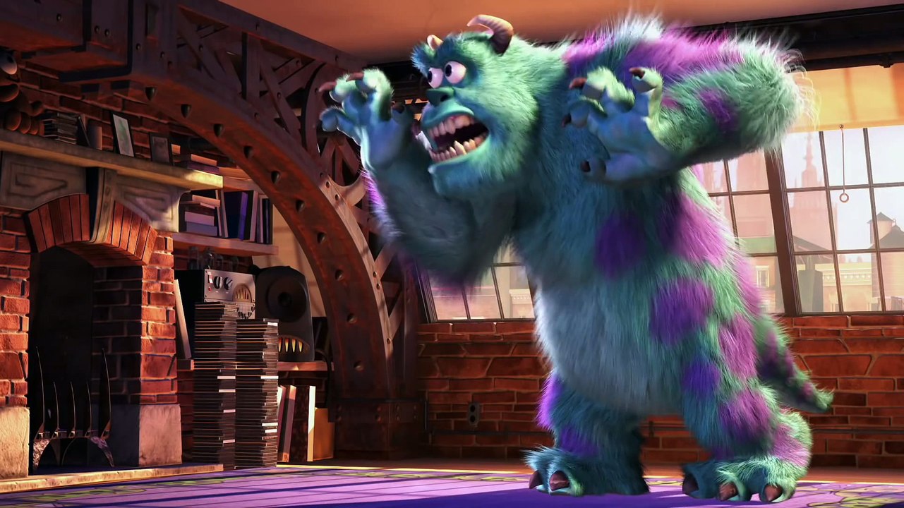 Monsters Inc 3D Trailer (2012)