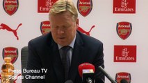 Ronald Koeman reaction Arsenal vs Southampton