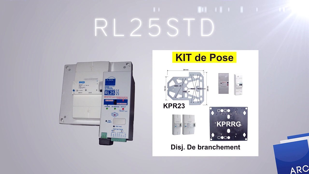Réenclencheur pour disjoncteur, réarmement automatique - Sujet à d