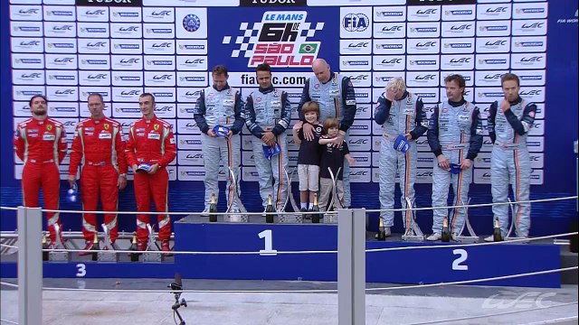FIAWEC 6 Hours of Sao Paulo - LMGTE-Am Podium