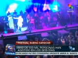 Wilfrido Vargas deleita con su merengue en el festival Suena Caracas