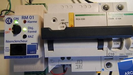 RM01 réenclencheur montage Schneider
