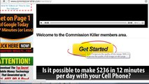 Commission Killer Review  - FULL Members Tour - DO NOT BUY!