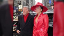 Lady Gaga And Tony Bennett Get Emotional In Times Square