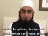 Tariq Jameel sb response on Junaid Jamshed bayan