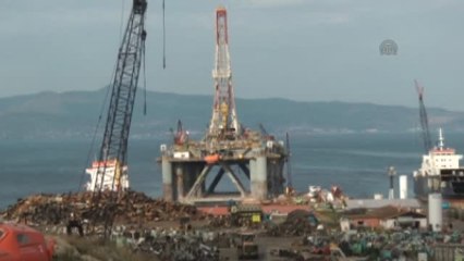 Dev Platform" Son Yolculuğunu Aliağa'ya Yaptı