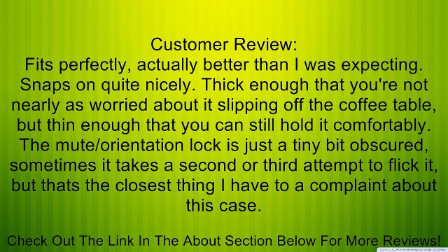 Clear Soft TPU Gel Silicone Bumper Case Skin Cover for Apple iPad mini 7.9 Review