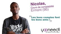 Cours de Comptabilité à Ermont (95120 _ Val d'Oise) avec Nicolas - Yooneed