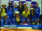 La Tricolor Femenina de Ecuador arribó con el cupo al Mundial