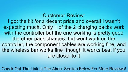 Memorex Wii Deluxe Accessories Starter Kit (Black) Review