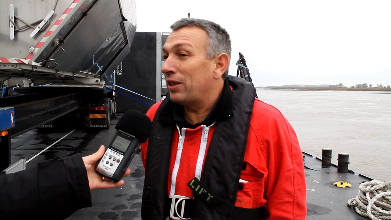 Le transport fluvial sur la Loire : Christophe YVRENOGEAU, responsable d’exploitation à la compagnie ligérienne de transport