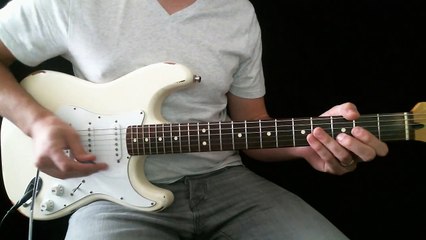 "Hark The Herald Angels Sing" Lead Guitar Tutorial Key Of D