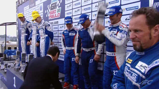 FIAWEC 6 Hours of Sao Paulo - LMP2 Podium