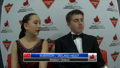 Pre Novice Pattern Dance Tango - Robinson / Ireland-Heidt