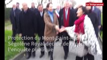 Protection du Mont-Saint-Michel. Ségolène Royal décide de reporter l'enquête publique