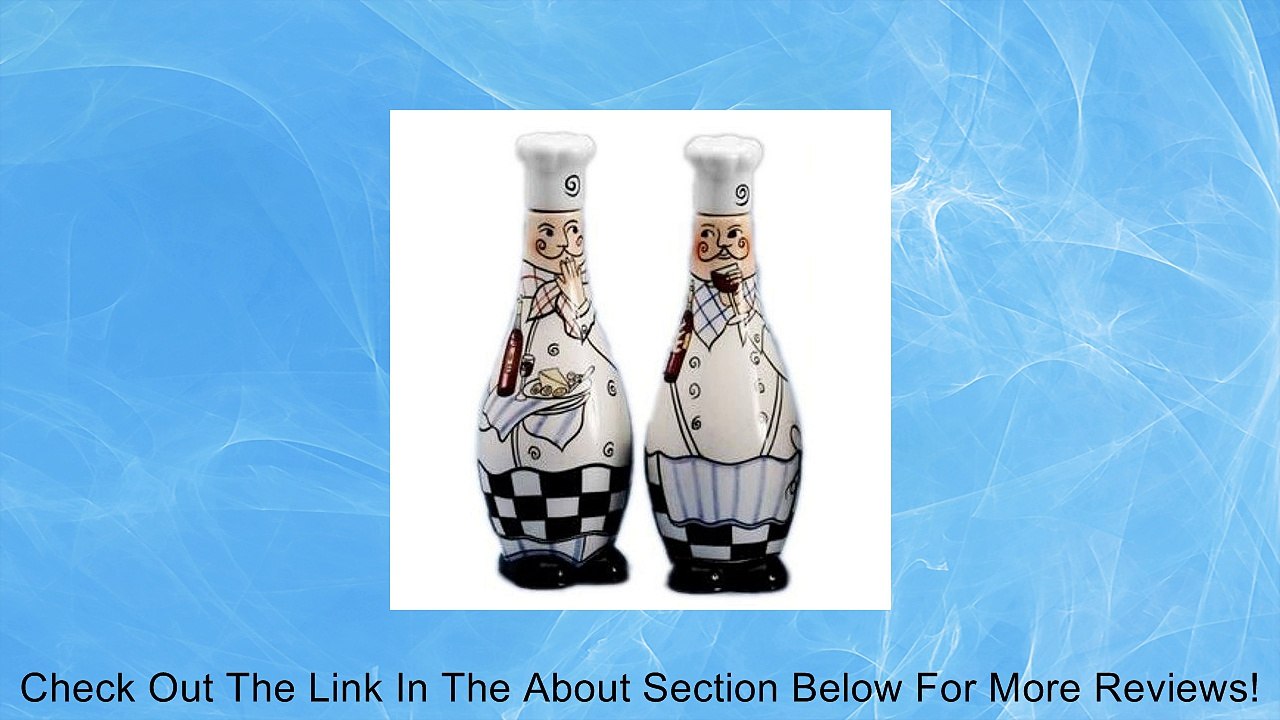 Bon Appetite Fat Chef Oil and Vinegar Bottle Set Review