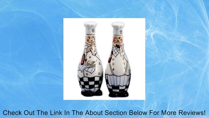 Bon Appetite Fat Chef Oil and Vinegar Bottle Set Review