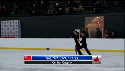 Pre Novice Pattern Dance Tango - Galiyanova / Tang