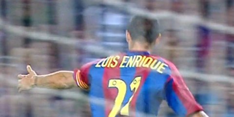 Luis Enrique's goals against Espanyol