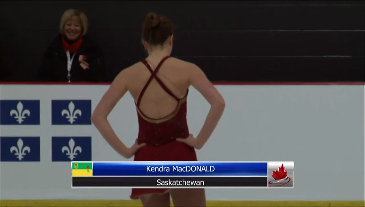 Kendra MacDonald - Junior Women Free Program (REPLAY)